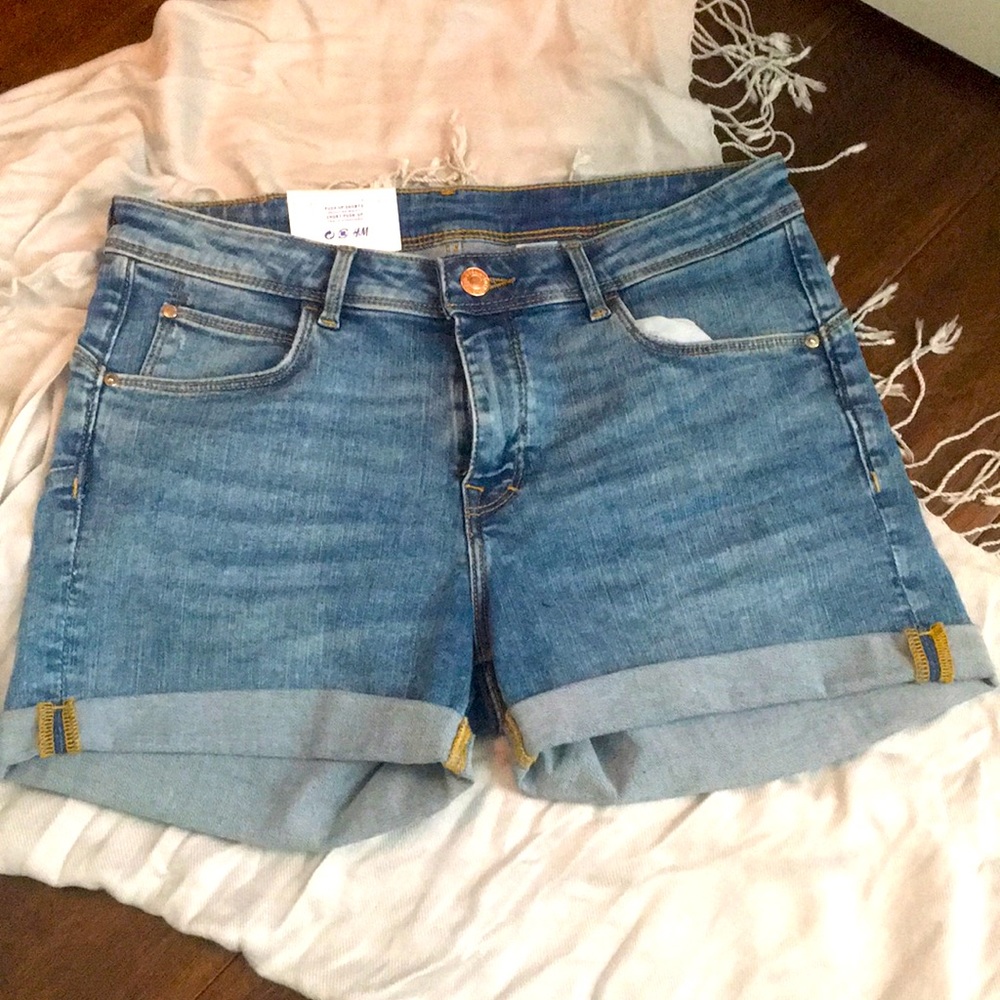 Blue Jean Shorts